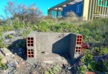 Vecinos de La Lobería reconstruyen el santuario vandalizado y recuperan un espacio de fe comunitaria